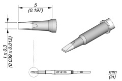 Internal heat C115 series soldering tips for JBC soldering station