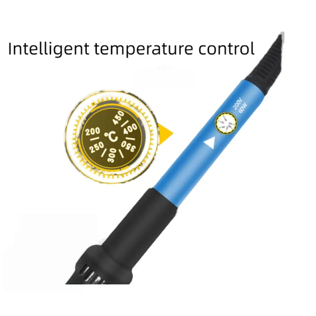 60W Electric Adjustable Temperature Soldering Iron Durable Electric Soldering Gun for Welding Rework & Repair Tool