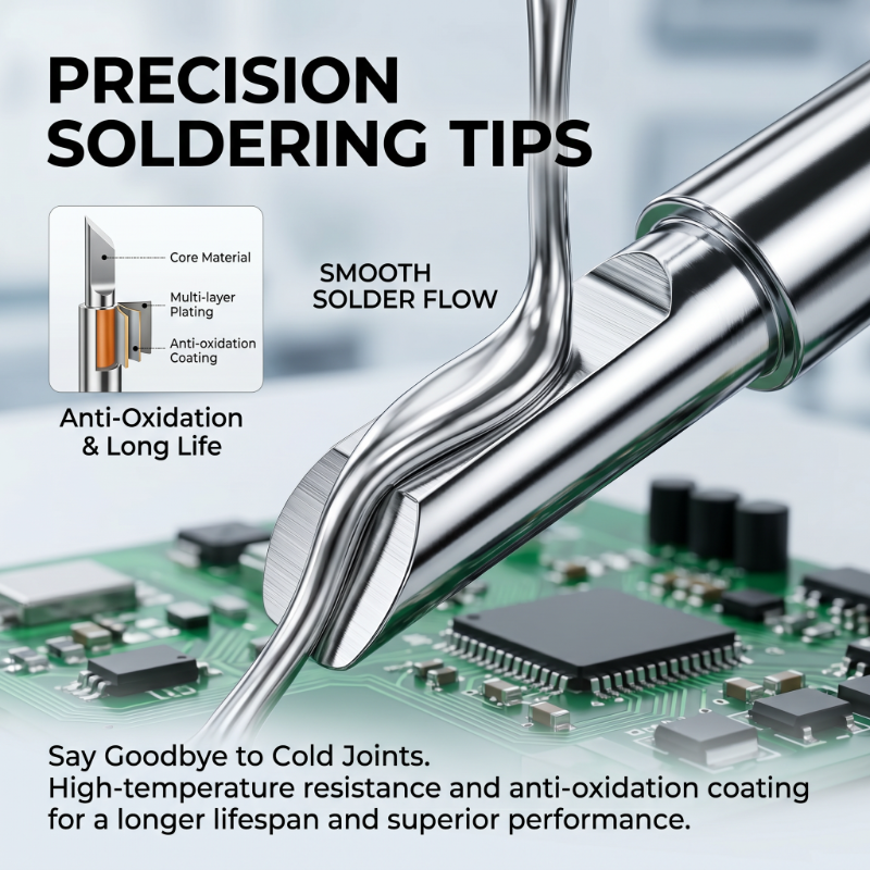 Universal 900M series soldering tips for Hakko soldering station