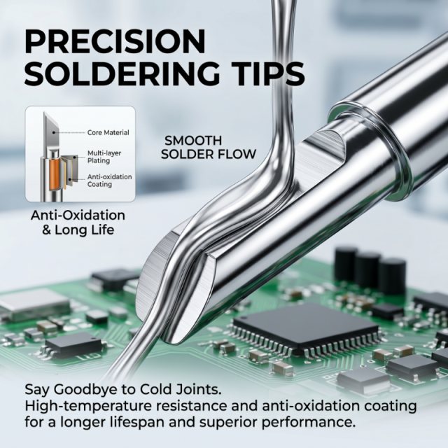 Universal 900M series soldering tips for Hakko soldering station