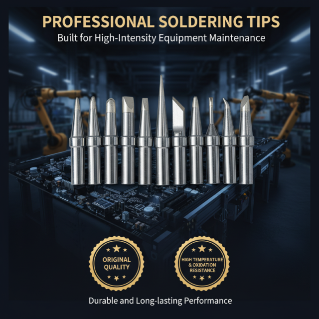 Adjustable temperature ET series soldering tips for Weller soldering station
