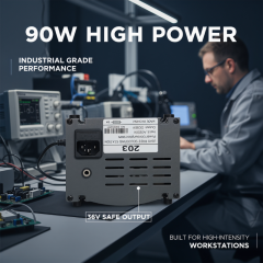 High Frequency 203H LCD Digital Soldering Station | Real-Time Temperature Display, Knob/Button Dual Modes for Easy Operation