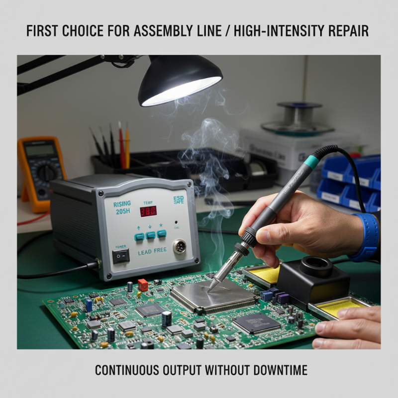 150W High Power Soldering Station Adjustable Constant Temperature Soldering Iron For PCB Mobile Phone Repair Tool