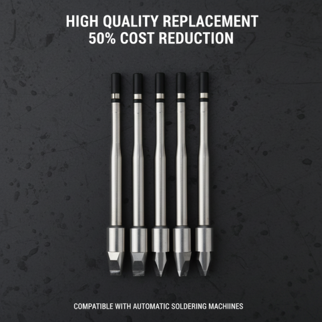 Universal High Quality TX2/TX1 Soldering Iron Tips Compatible With Japan Hakko Series Automatic Soldering Machine