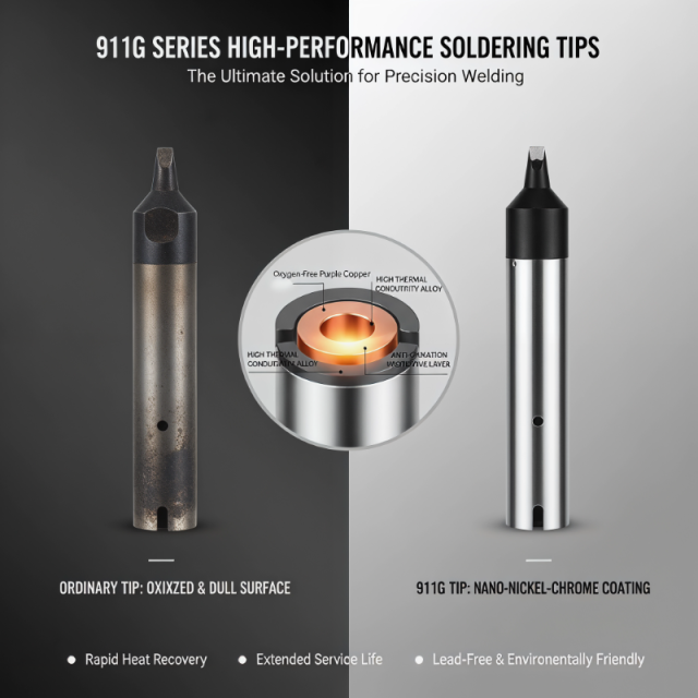 Factory Wholes 911G Series Soldering Tips For Automatic Soldering Machine
