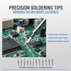 500 Series soldering iron tips for Quick 205H soldering station