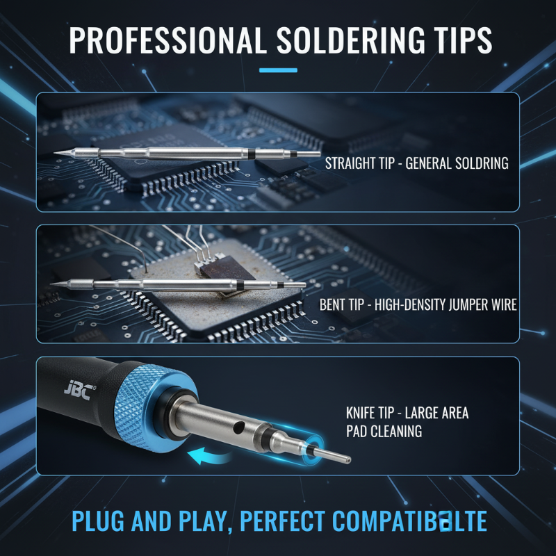 C210 series Precision soldering iron tip for JBC soldering station