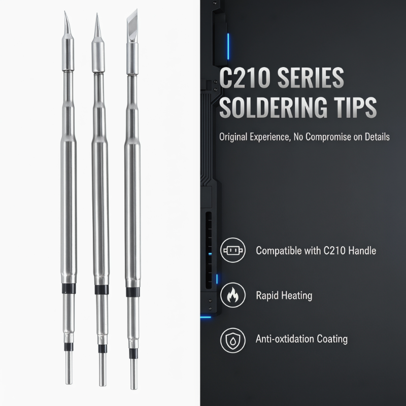 C210 series Precision soldering iron tip for JBC soldering station