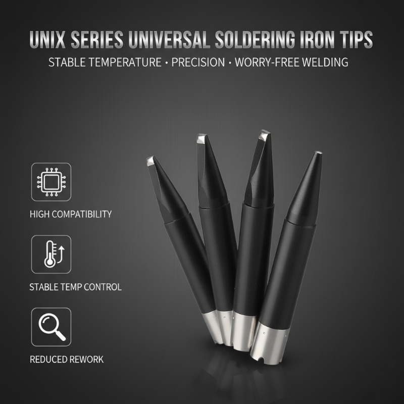 high quality soldering iron tips for Japan Unix Soldering Robot