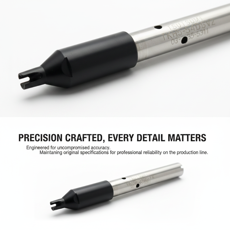 Long life soldering iron tips for TSUTSUMI Automatic Soldering Machine
