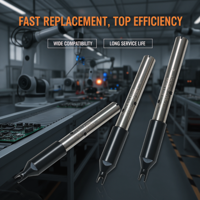 Long life soldering iron tips for TSUTSUMI Automatic Soldering Machine