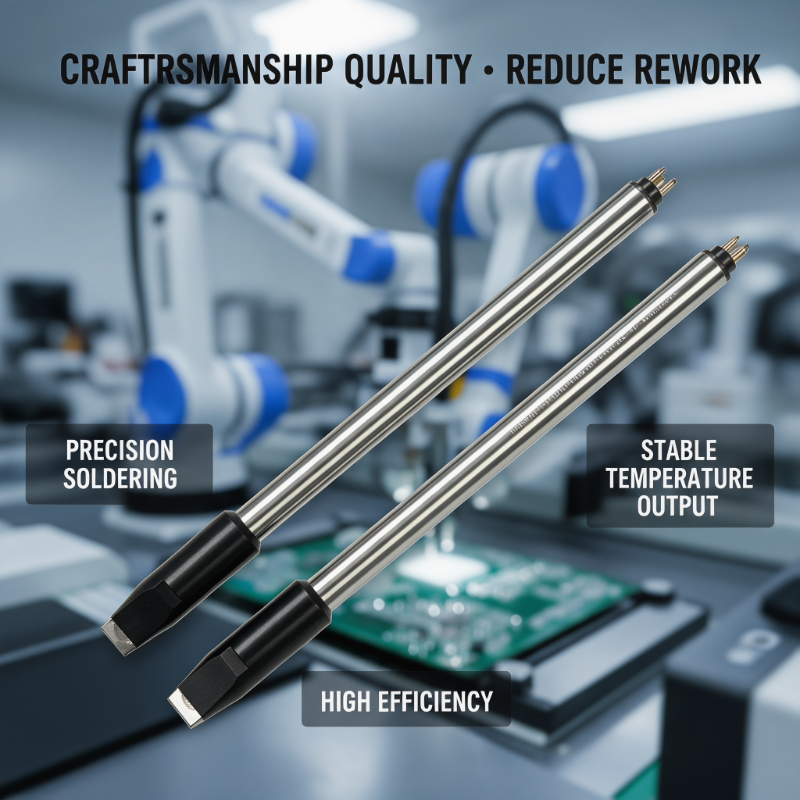 High quality DS/DCS/DCN Copper Soldering Iron Tips for Apollo Automatic Soldering Machine