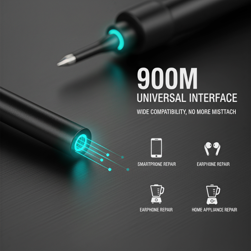 Universal Black 900M soldering iron tips for 936 soldering station