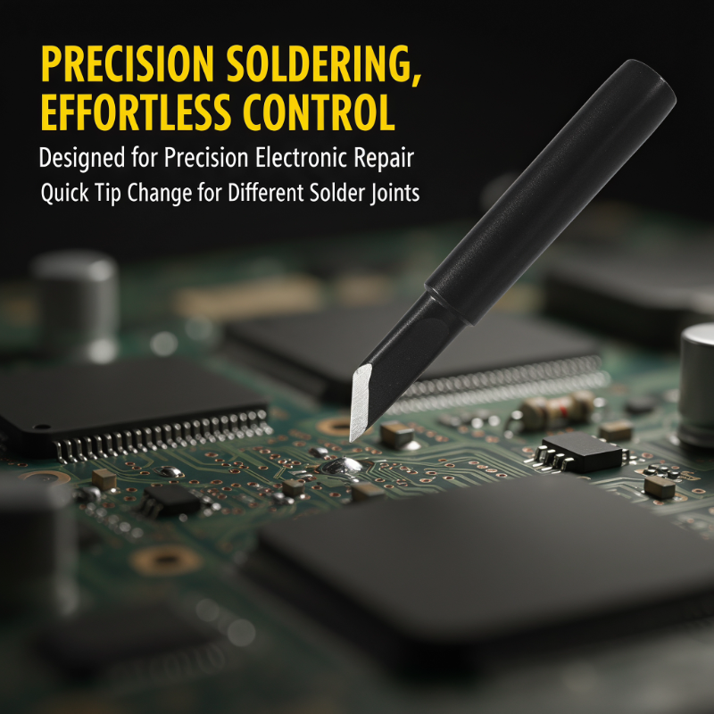 Universal Black 900M soldering iron tips for 936 soldering station