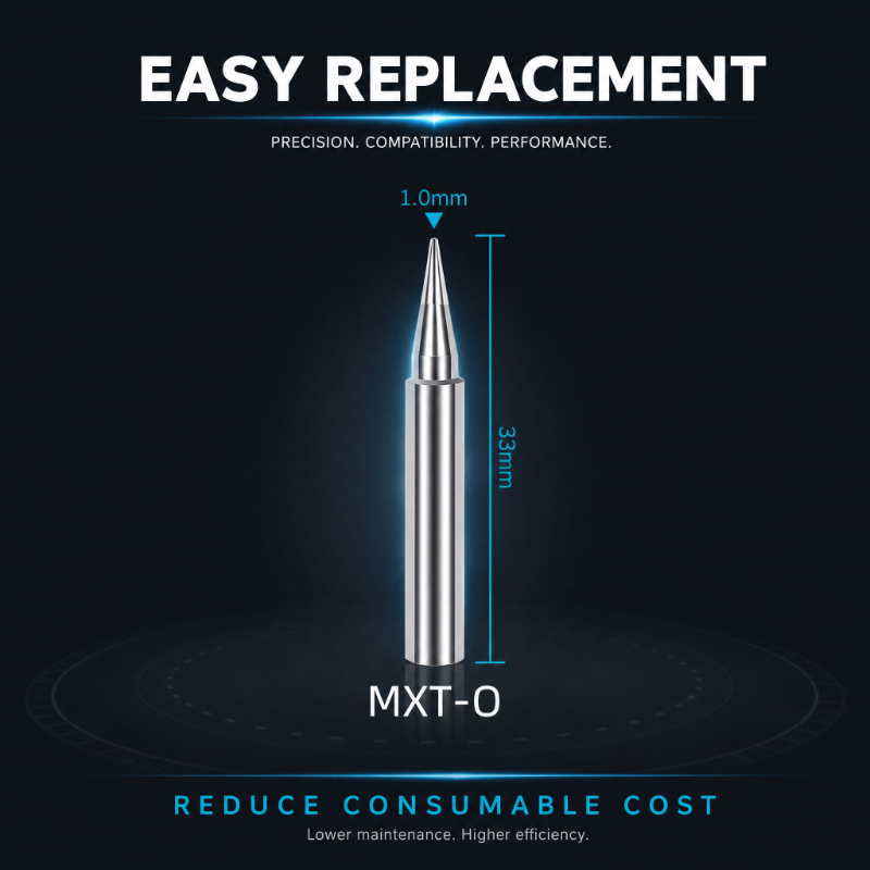 Lead free MXT series soldering iron tips for Weller soldering Repair Tool