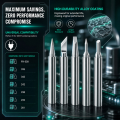 Durable Copper Core PX Series Soldering Iron Tips for GOOT Soldering Station