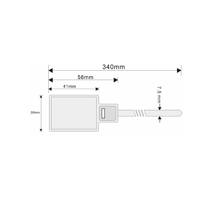 Dây buộc cáp nhựa RFID