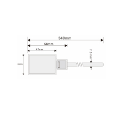 Dây buộc cáp nhựa RFID