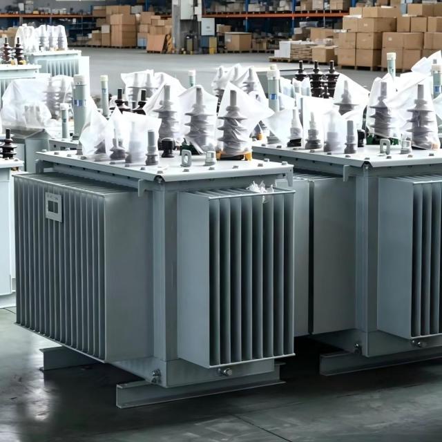 High-Efficiency Oil Filled Distribution Transformer with Corrugated Sealed Tank – Three Phase Distribution Transformer for Reliable Power Distribution