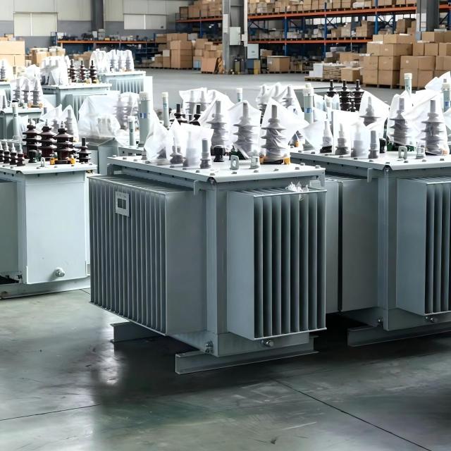 High-Efficiency Oil Filled Distribution Transformer with Corrugated Sealed Tank – Three Phase Distribution Transformer for Reliable Power Distribution
