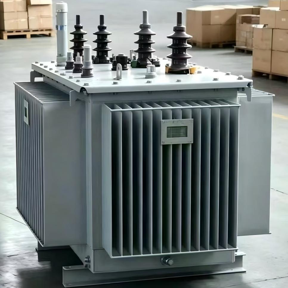 High-Efficiency Oil Filled Distribution Transformer with Corrugated Sealed Tank – Three Phase Distribution Transformer for Reliable Power Distribution