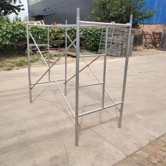 High-quality mobile H-beam steel scaffolding with galvanized ladders for modern construction