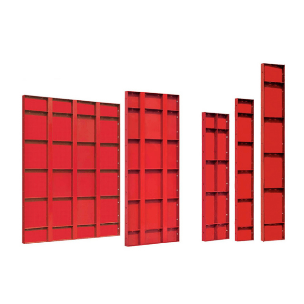 Heavy Duty Modular Steel Frame Formwork System for Reinforced Concrete Construction Walls Columns