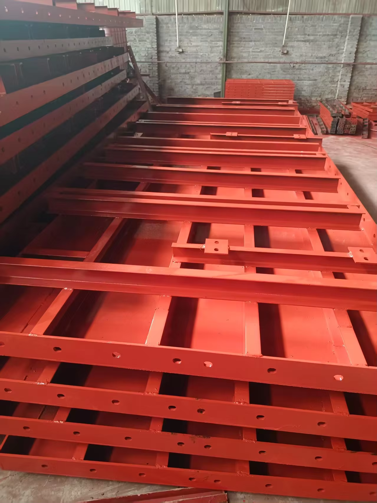 Heavy Duty Modular Steel Frame Formwork System for Reinforced Concrete Construction Walls Columns