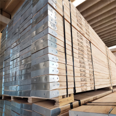 OSHA Compliant Easy Scaffold Boards with LVL Beam Board Timber End Bands Wooden Planks for Building Scaffolding
