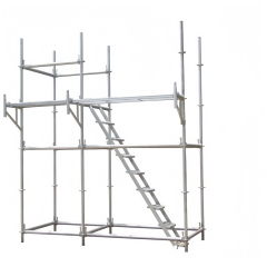 Modern Design Foundation Support Scaffolding with Crossbars Upright & Oblique Rods Disc Buckle