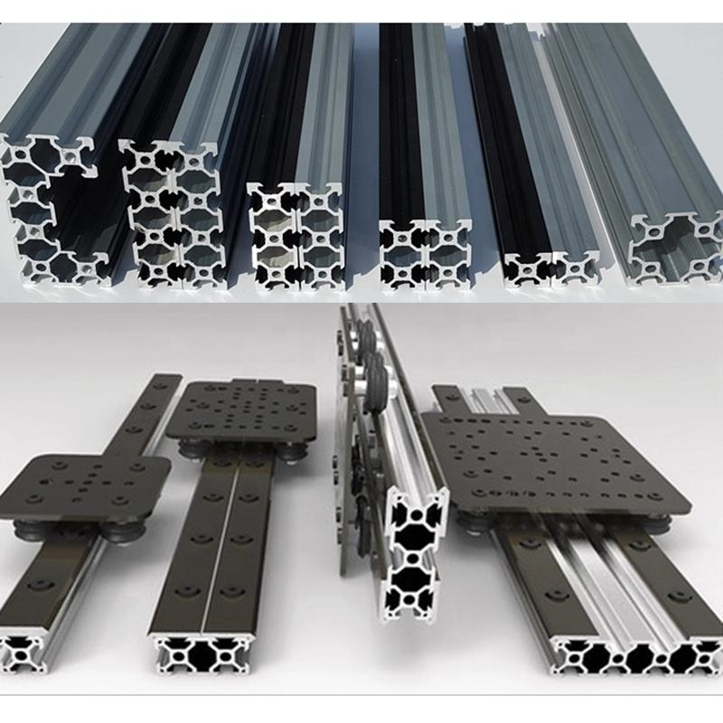 Hot 6061 Aluminum I Beams Profiles for Solar Panel Building Construction , Aluminum Carport Support Beams Factory Manufacturer