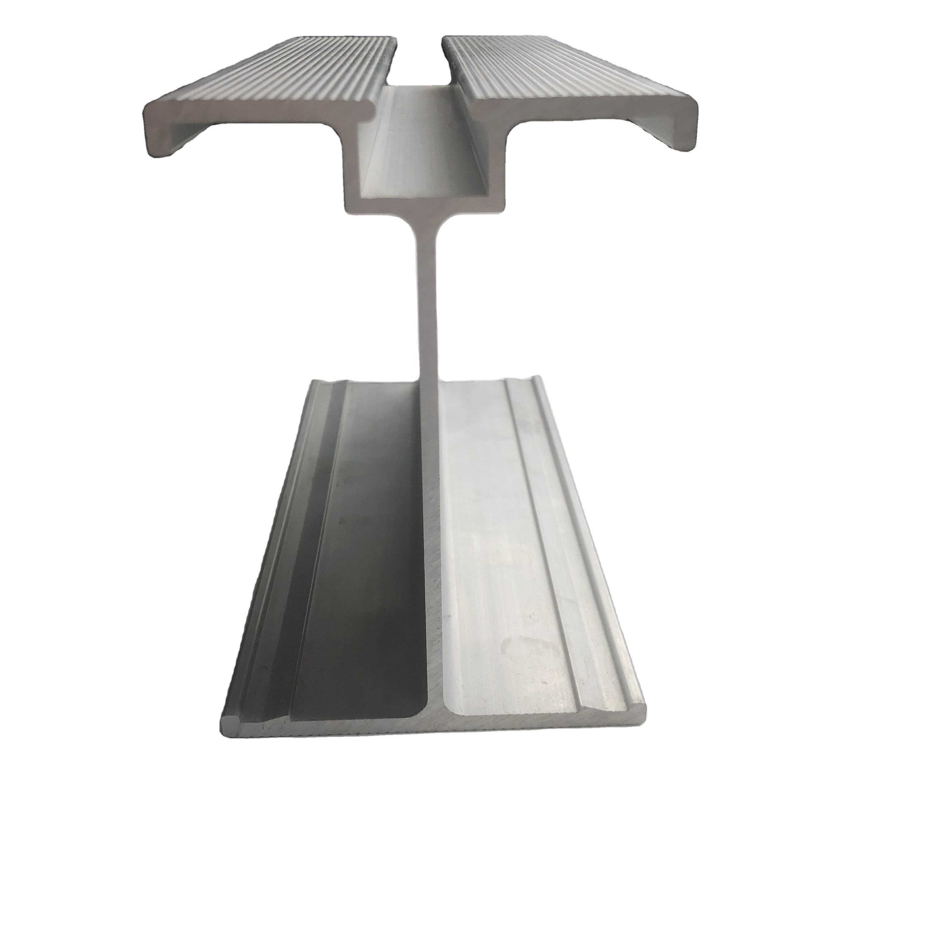 Hot 6061 Aluminum I Beams Profiles for Solar Panel Building Construction , Aluminum Carport Support Beams Factory Manufacturer