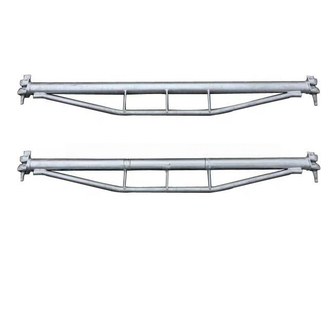 Hot Galvanized Reinforced Bridging Truss Ledger O Type for Multi Connection Modular Quick Ringlock Scaffold