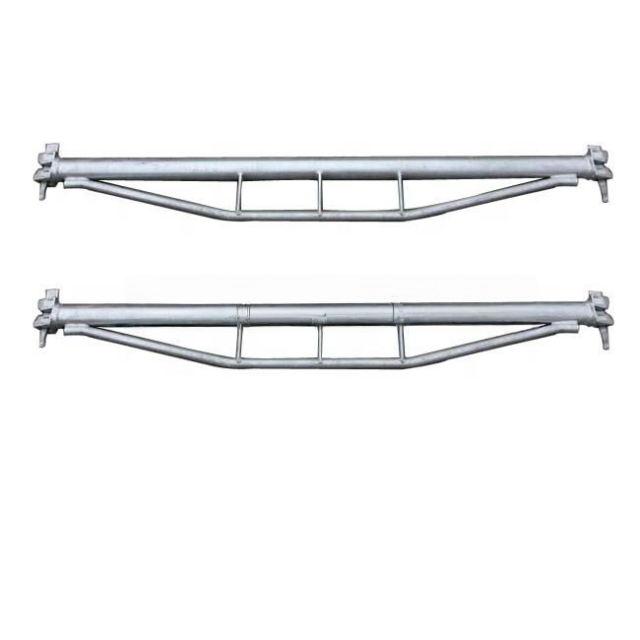 Hot Galvanized Reinforced Bridging Truss Ledger O Type for Multi Connection Modular Quick Ringlock Scaffold