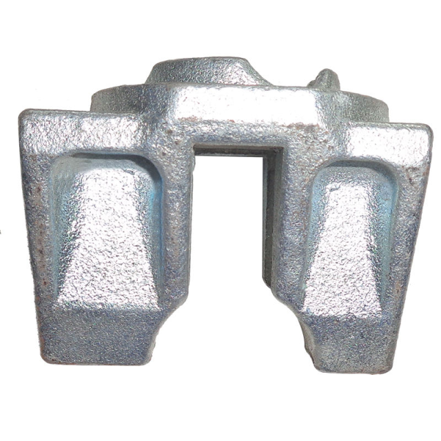 Ringlock Scaffolding Accessories Ledger Head Brace Head Rosette Casting Steel 42MM for Warehouse & Workshop Use