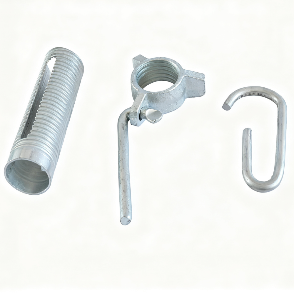 Scaffolding Adjust Steel Prop Parts Formwork Accessories Prop Sleeve with Nut and Props