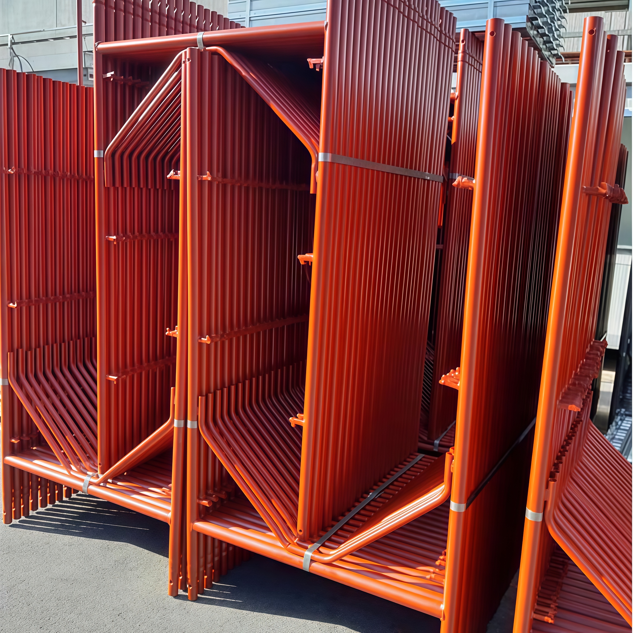 Construction Powder Coated American Snap on Walk Thru Apartment Scaffolding Door Frame Set