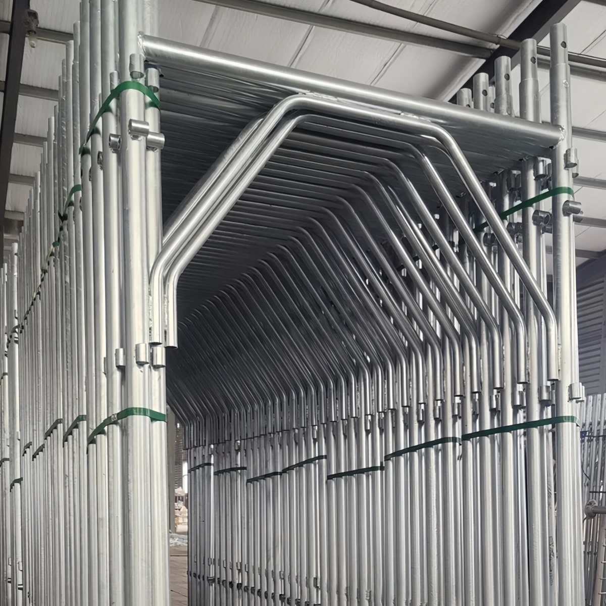Construction Powder Coated American Snap on Walk Thru Apartment Scaffolding Door Frame Set