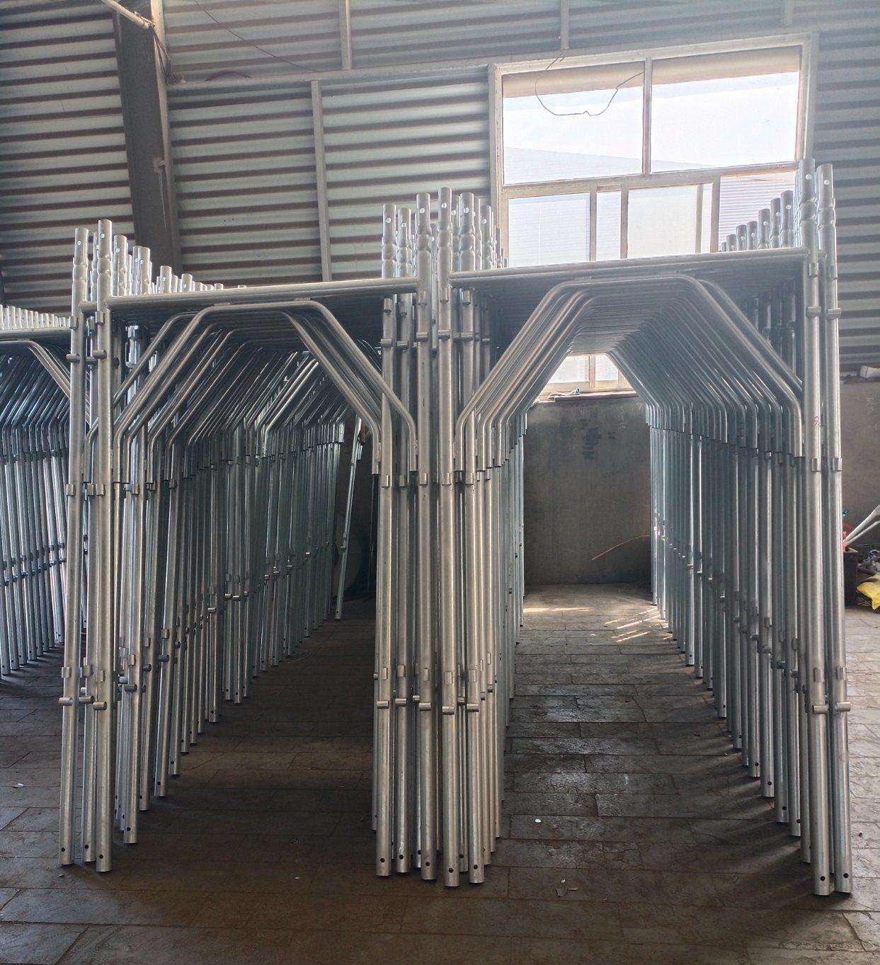 Construction Powder Coated American Snap on Walk Thru Apartment Scaffolding Door Frame Set