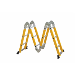 EN131 4X5 EN131 Fiberglass Ladder Multifunction Fiberglass Step Ladder Multipurpose Ladder