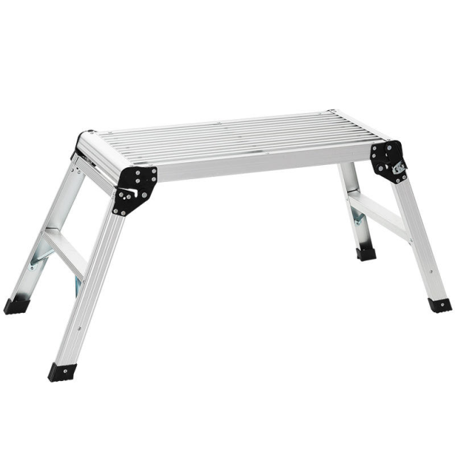 Modern Portable Folding Ladder Work Platform Ladder Anti slip Aluminum Folding Ladder