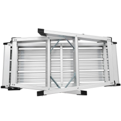 Modern Portable Folding Ladder Work Platform Ladder Anti slip Aluminum Folding Ladder