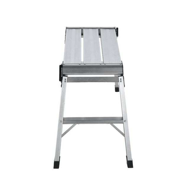 Modern Portable Folding Ladder Work Platform Ladder Anti slip Aluminum Folding Ladder