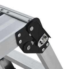 Modern Portable Folding Ladder Work Platform Ladder Anti slip Aluminum Folding Ladder
