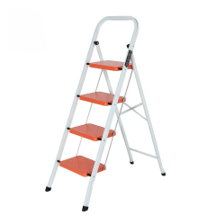 New Listing Home Ladder Folding Multi Purpose Expansion Thickened Indoor Herringbone Ladder Portable Four Step Climbing Ladder