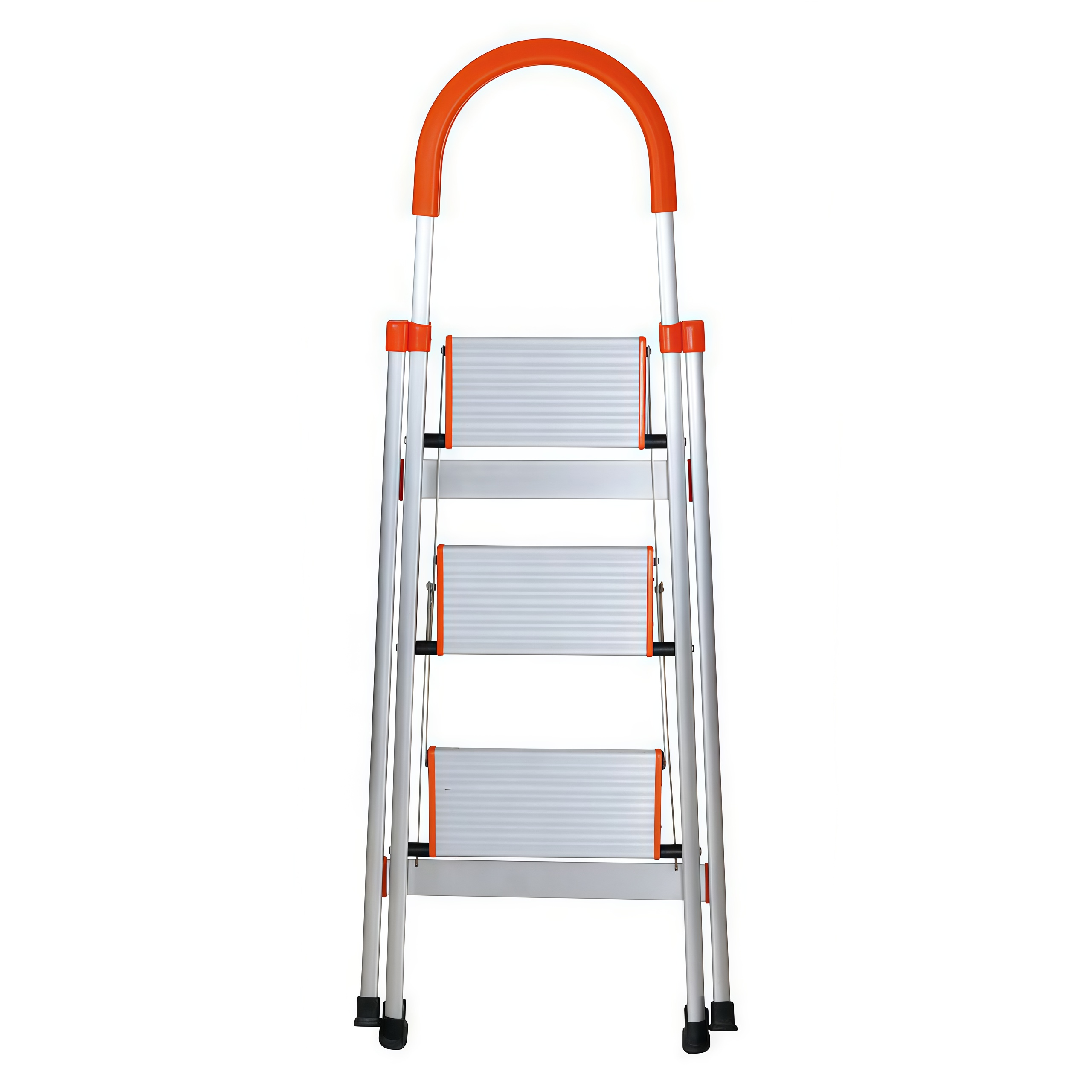 New Listing Home Ladder Folding Multi Purpose Expansion Thickened Indoor Herringbone Ladder Portable Four Step Climbing Ladder