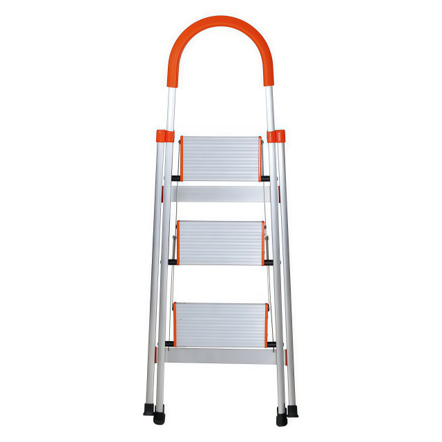 New Listing Home Ladder Folding Multi Purpose Expansion Thickened Indoor Herringbone Ladder Portable Four Step Climbing Ladder