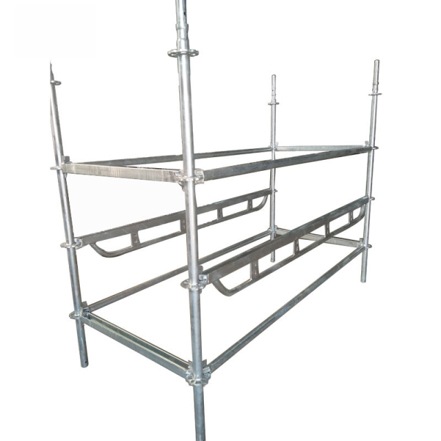 Hot Galvanized Reinforced Bridging Truss Ledger O Type for Multi Connection Modular Quick Ringlock Scaffold