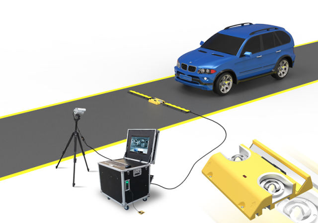 GS3000 Portable Under Vehicle Surveillance System