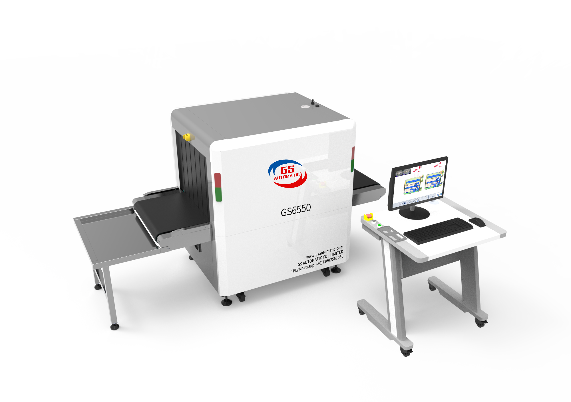 GS6550 AI-powered Intelligent Security Screening Machine